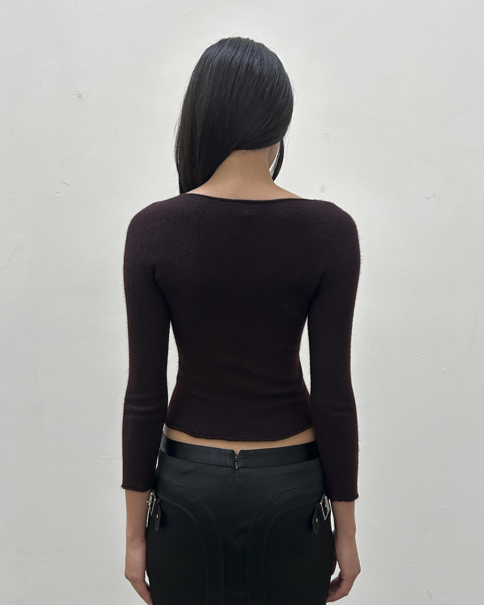 Gucci by Tom Ford Cashmere Ribbon Sweater