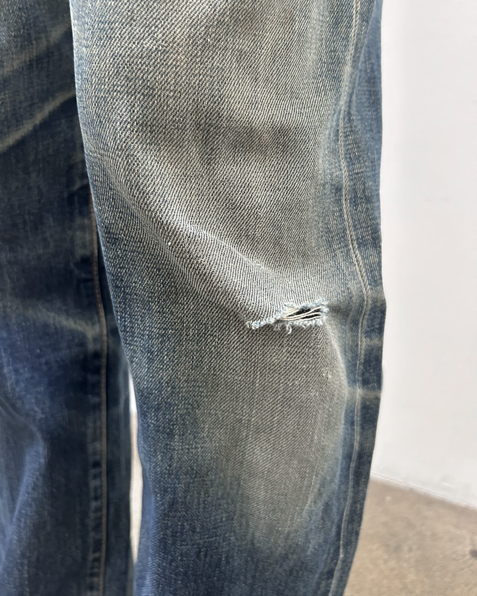 Edwin 505 Selvedge 29/33 Distressed Denim