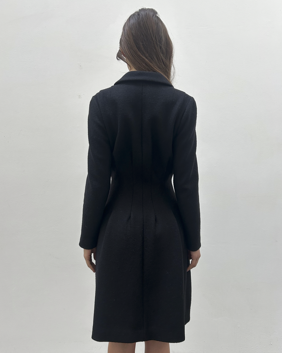 Paola Frani Cinched Waist Coat