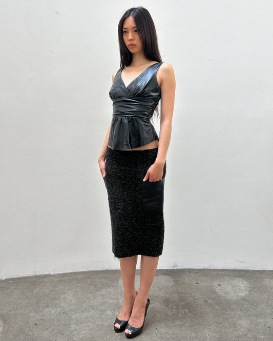 Celine by Phoebe Philo FW2010 Tweed Skirt