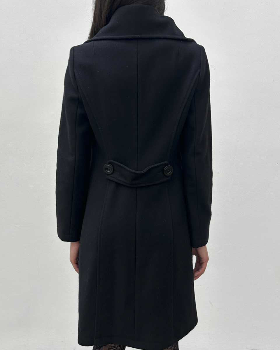 Patrizia Pepe Double-Breasted Wool Coat