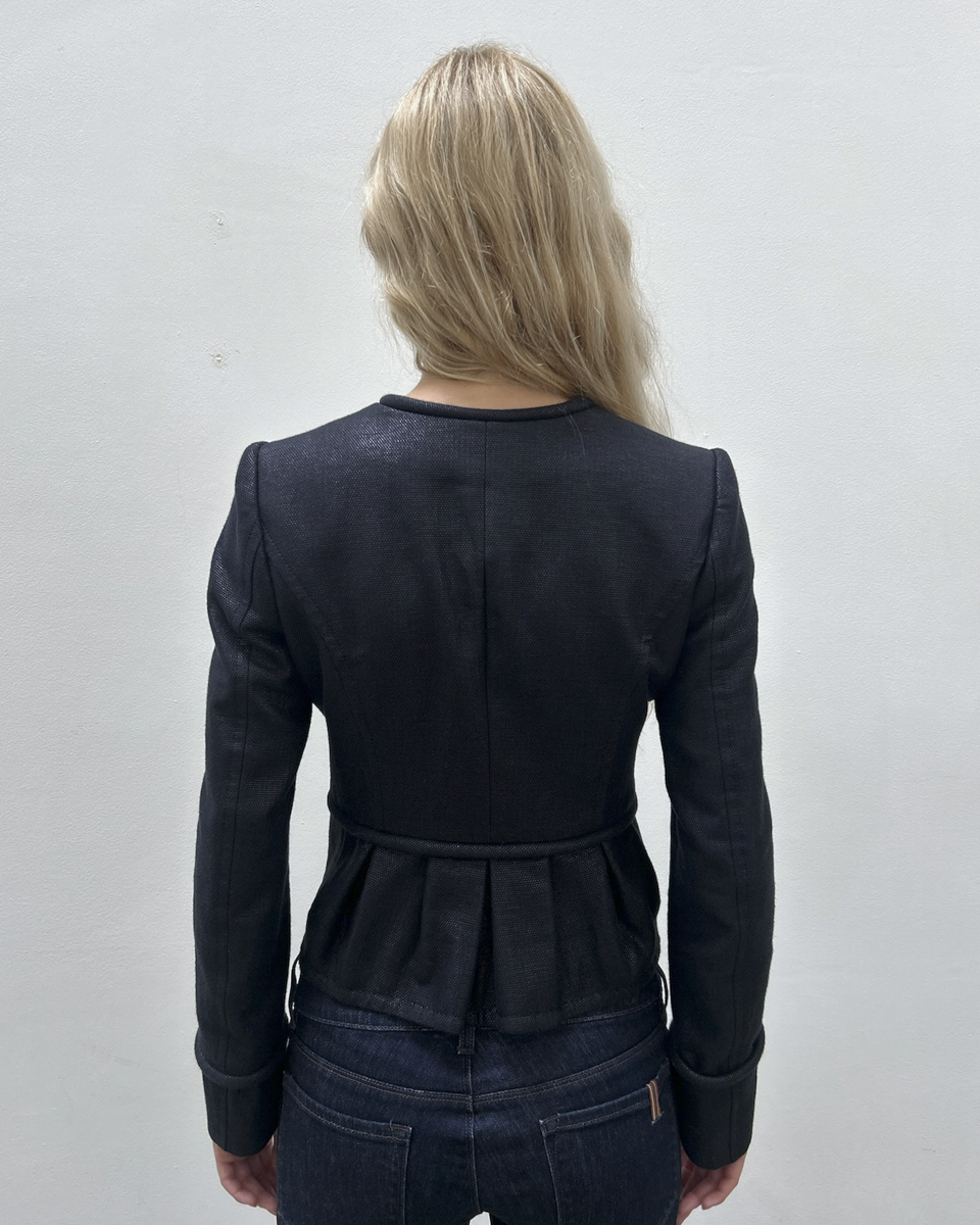 Burberry Black Label Peplum Jacket