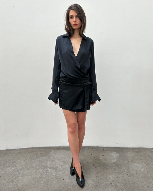 Nicholas K Wrap Belted Dress