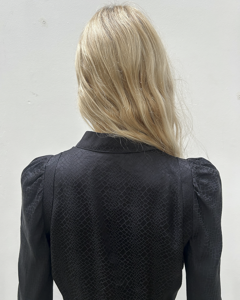 Balenciaga by Nicolas Ghesquière 2009 Silk Blouse
