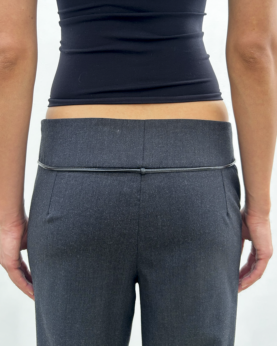 Armani Collezioni Tie-Waist Trousers