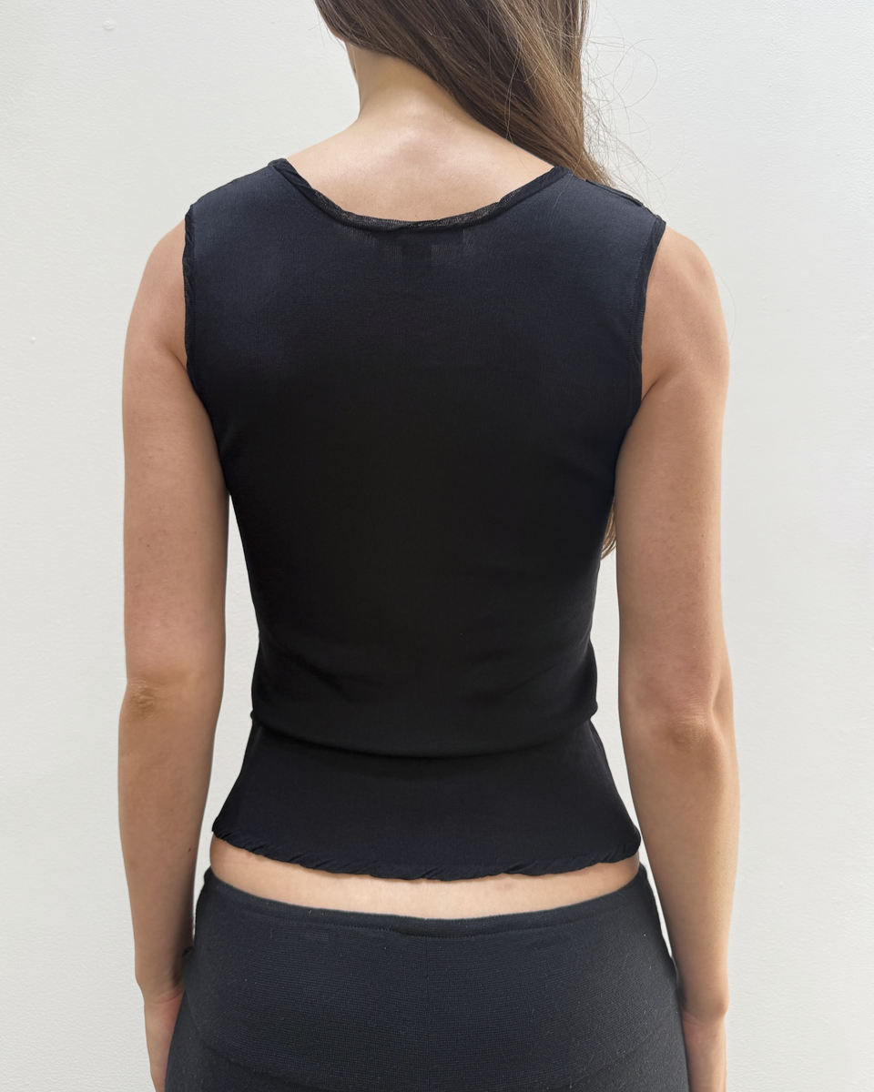 Louis Vuitton by Marc Jacobs SS2007 Silk Knit Tank Top