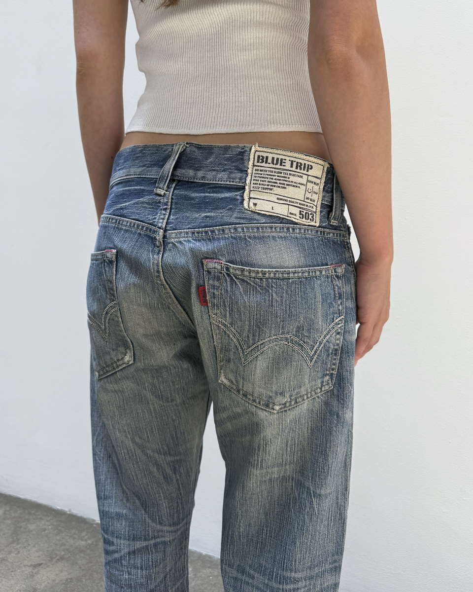 Edwin 503 Bluetrip Light-Wash Denim
