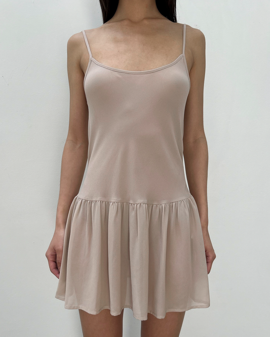 RED Valentino Drop-Waist Mini Dress