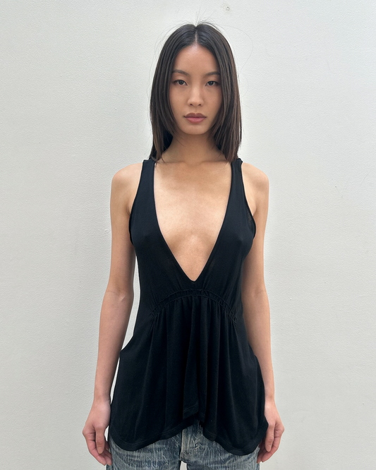 Emporio Armani Asymmetrical Tank Top