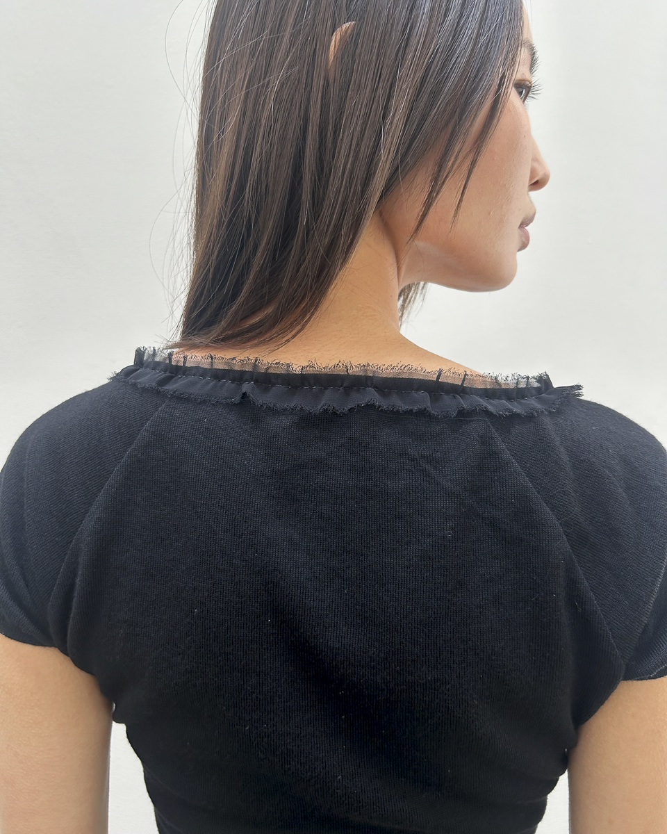 Alberta Ferretti Cinched Waist Top