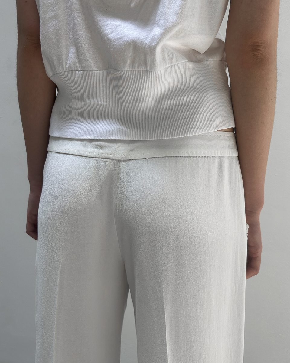 Stella McCartney SS2003 Ruffle-Trim Trousers