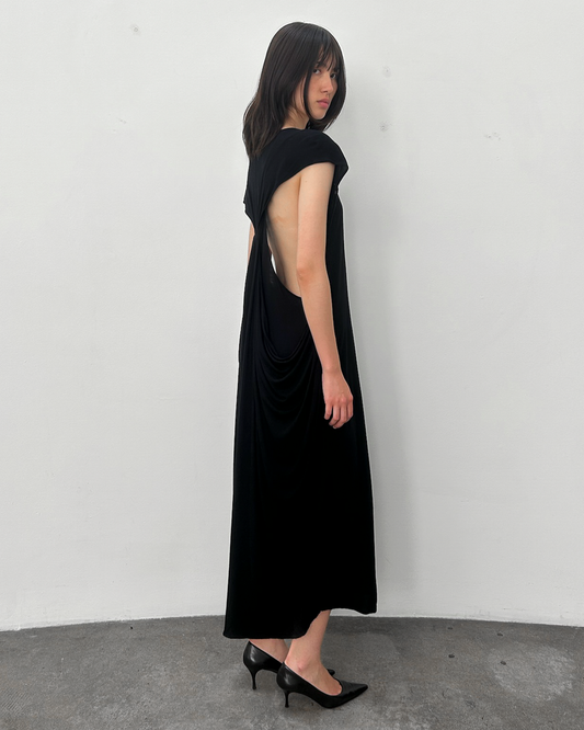 Nicholas K Double Layer Open Back Dress