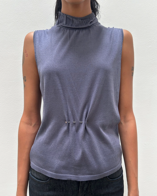 Gucci by Tom Ford FW1999 Silk Safety-Pin Top