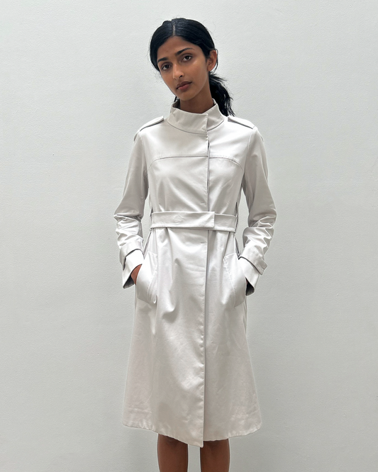 Celine by Michael Kors Satin Trench