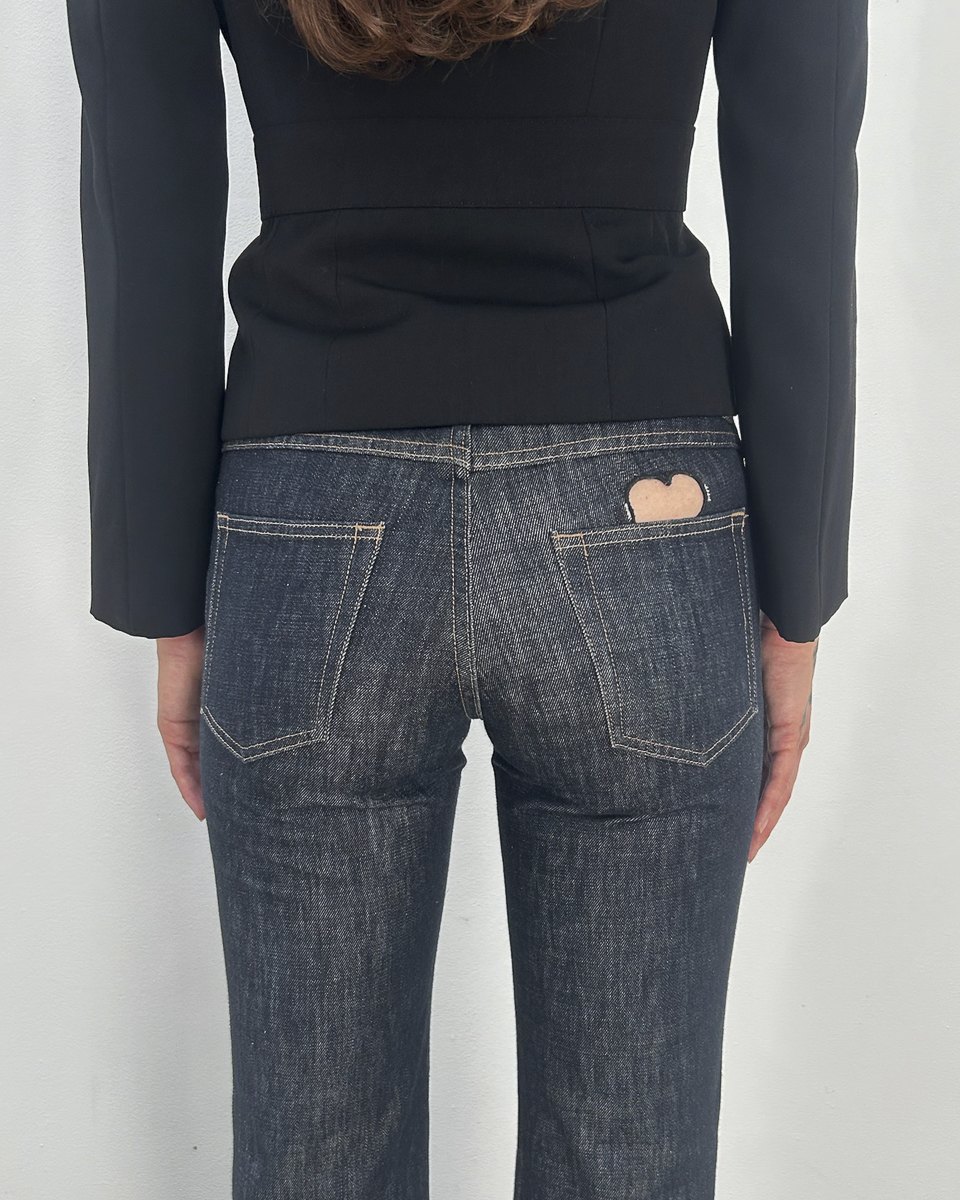 Gucci by Tom Ford SS2002 Heart Denim