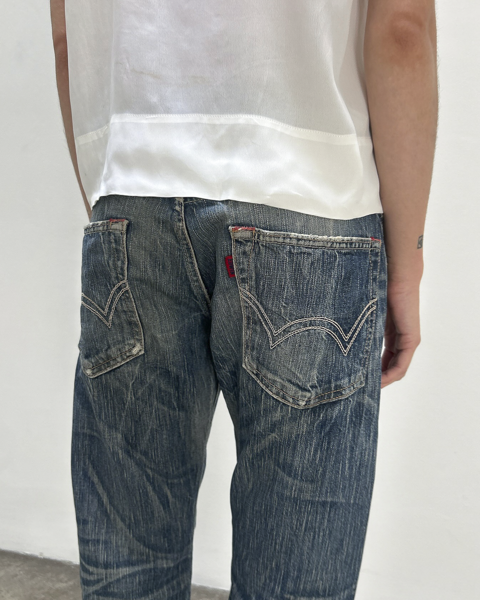 Edwin 503 Bluetrip 30/32 Dark-Wash Denim