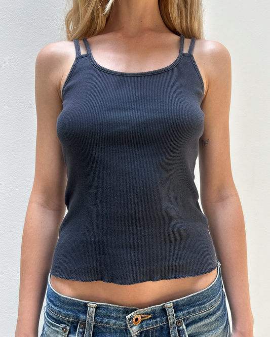 MM6 Maison Margiela SS2006 Ribbed Tank Top