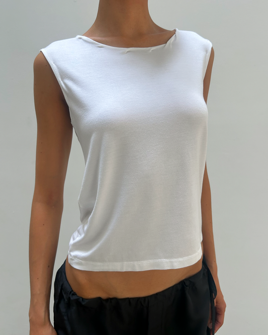 Maison Margiela SS2005 Twisted Trim Top