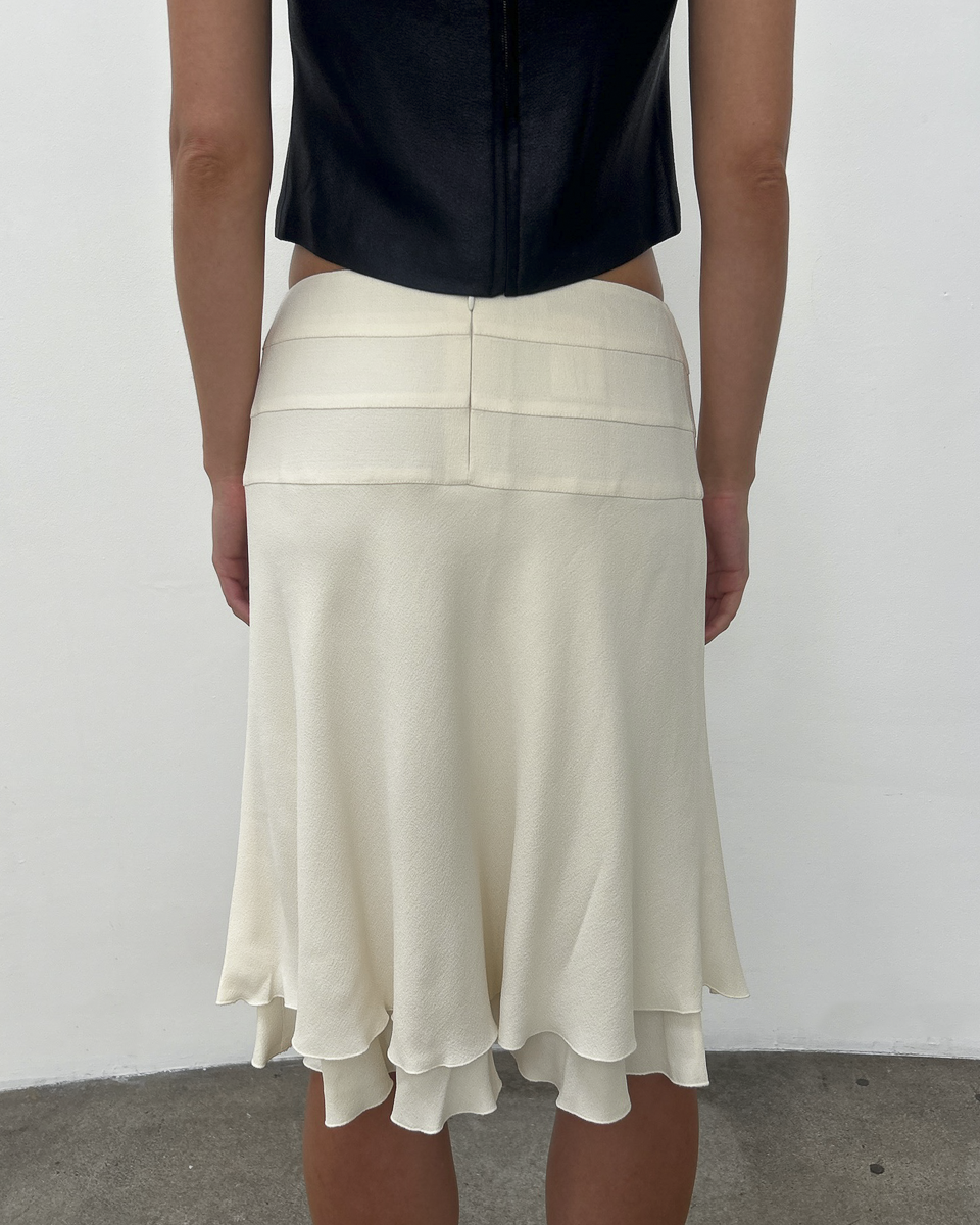 Chanel SS2003 Tiered Skirt