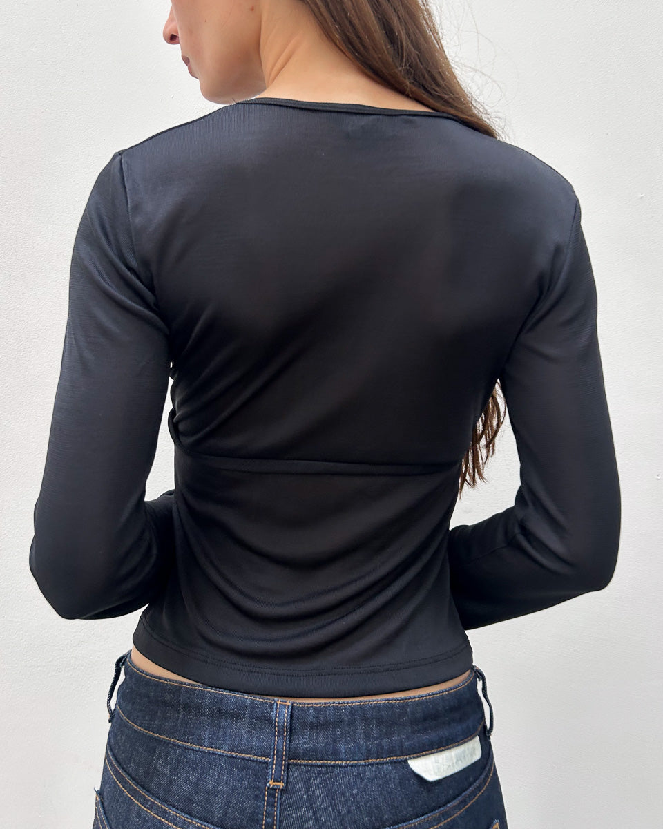 ABS by Allen Schwartz Keyhole Top