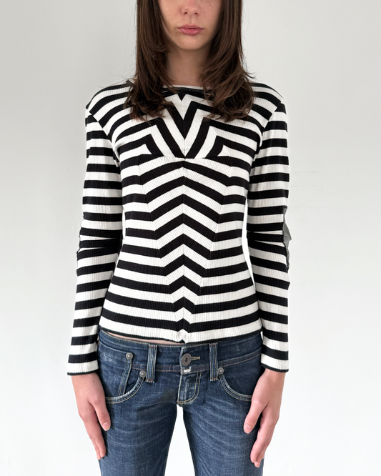 MM6 Maison Martin Margiela Striped Top