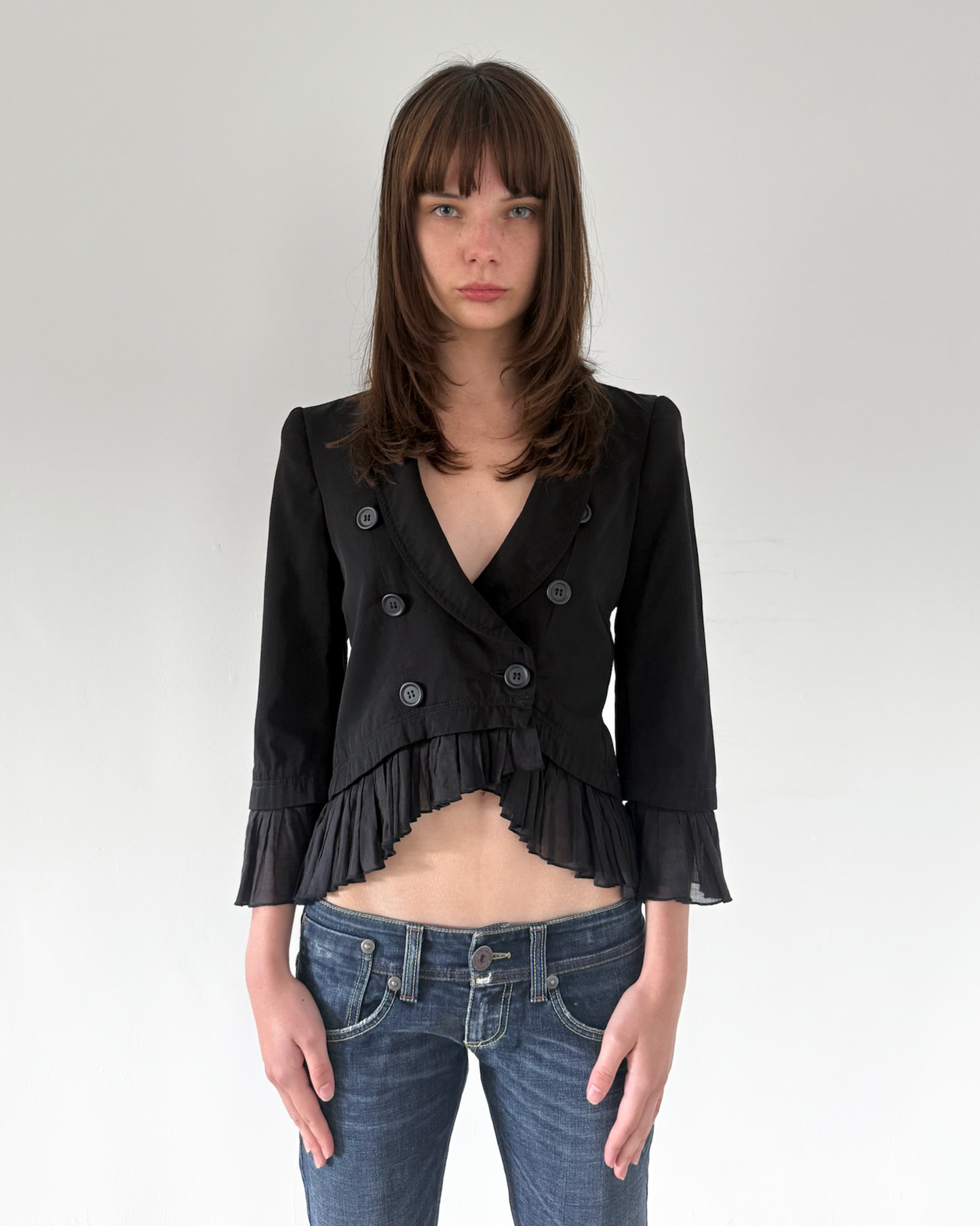 Emporio Armani Double Breasted Blazer