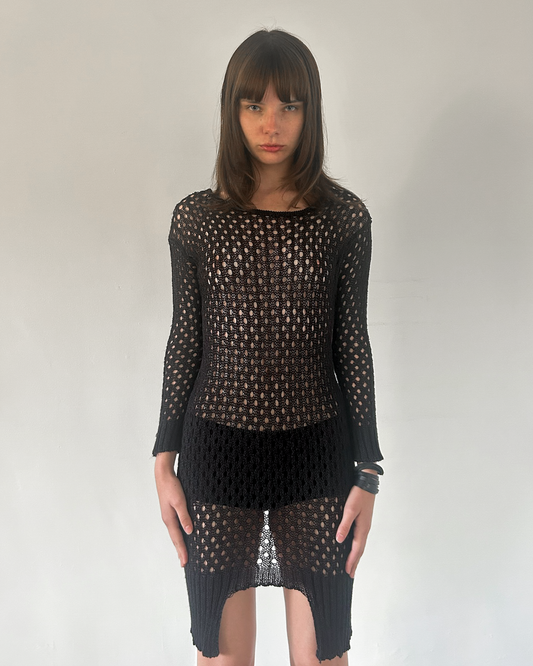 Patrizia Pepe Crochet Dress