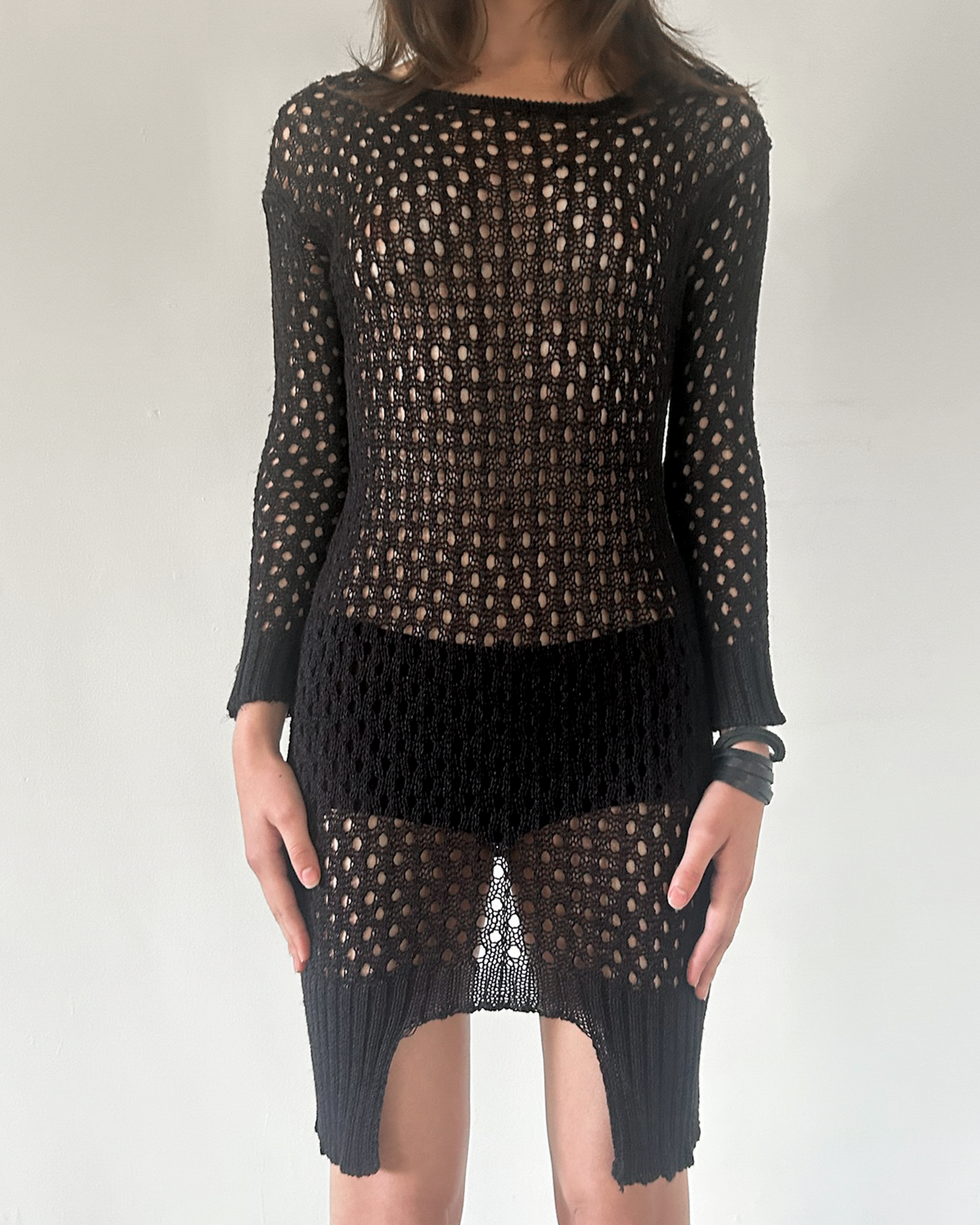 Patrizia Pepe Crochet Dress