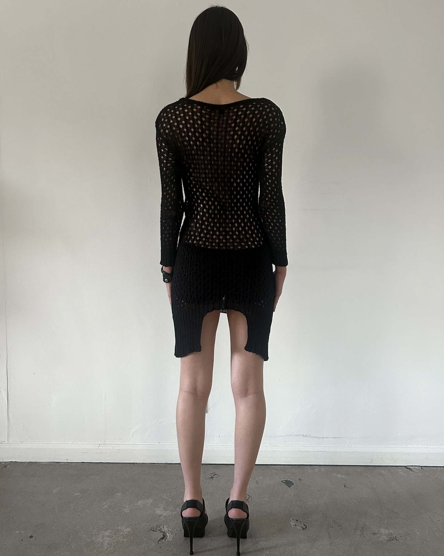 Patrizia Pepe Crochet Dress