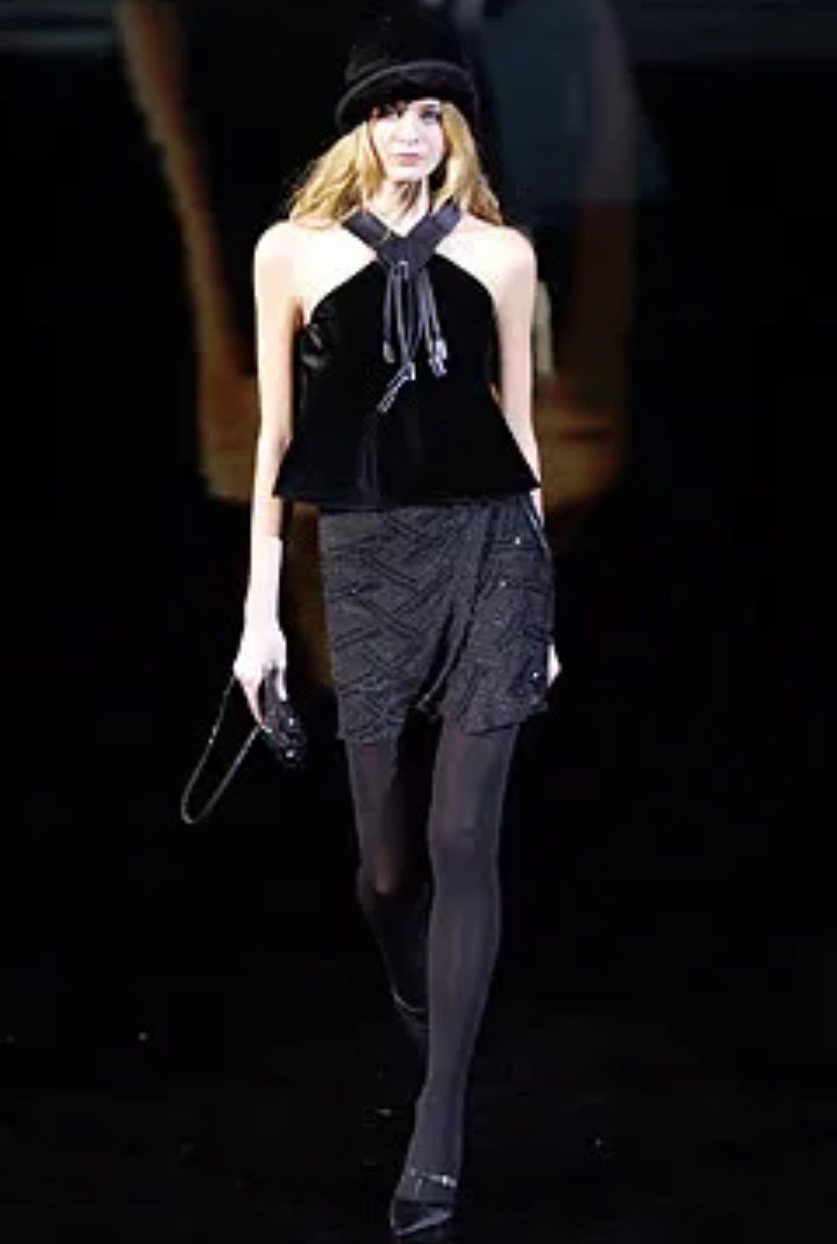 Emporio Armani (Runway) FW2003 Halter Top & Trouser Set