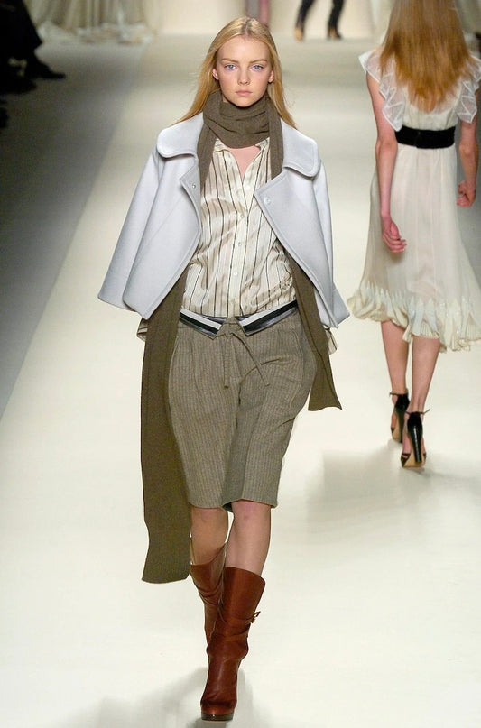 Chloé by Phoebe Philo FW2005 Side-Buckle Shorts