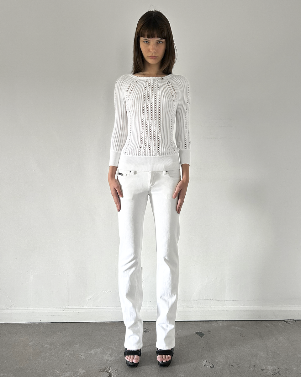 John Richmond Low-rise Denim