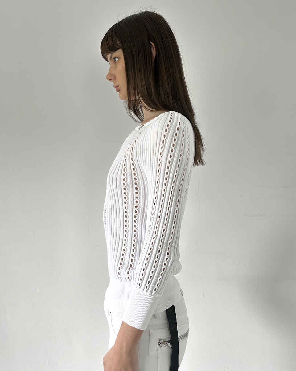 Blumarine Quarter Sleeve Top