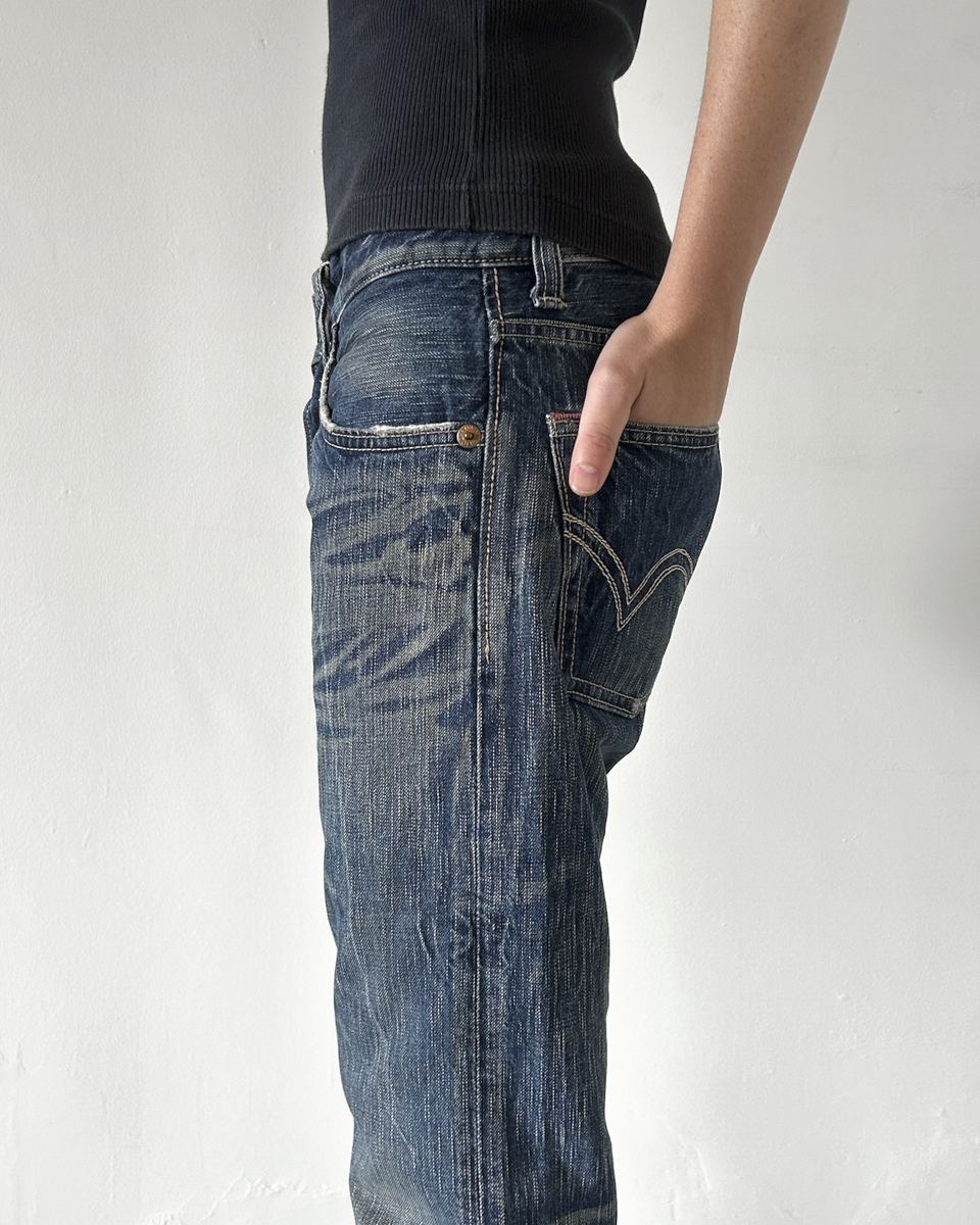 Edwin 503 Low-rise Denim