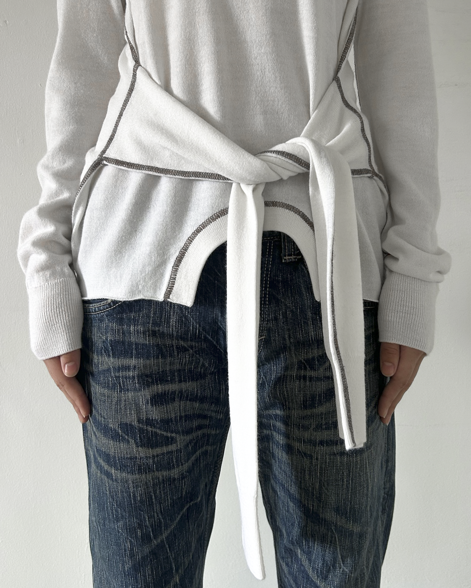 MM6 Maison Margiela 4-Sleeve Sweater