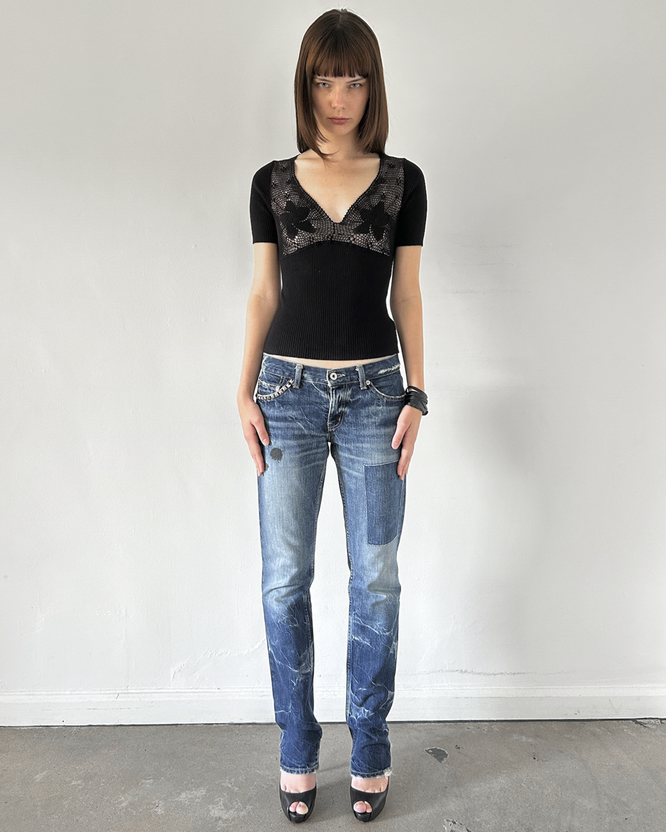Hysteric Glamour Low-rise Denim