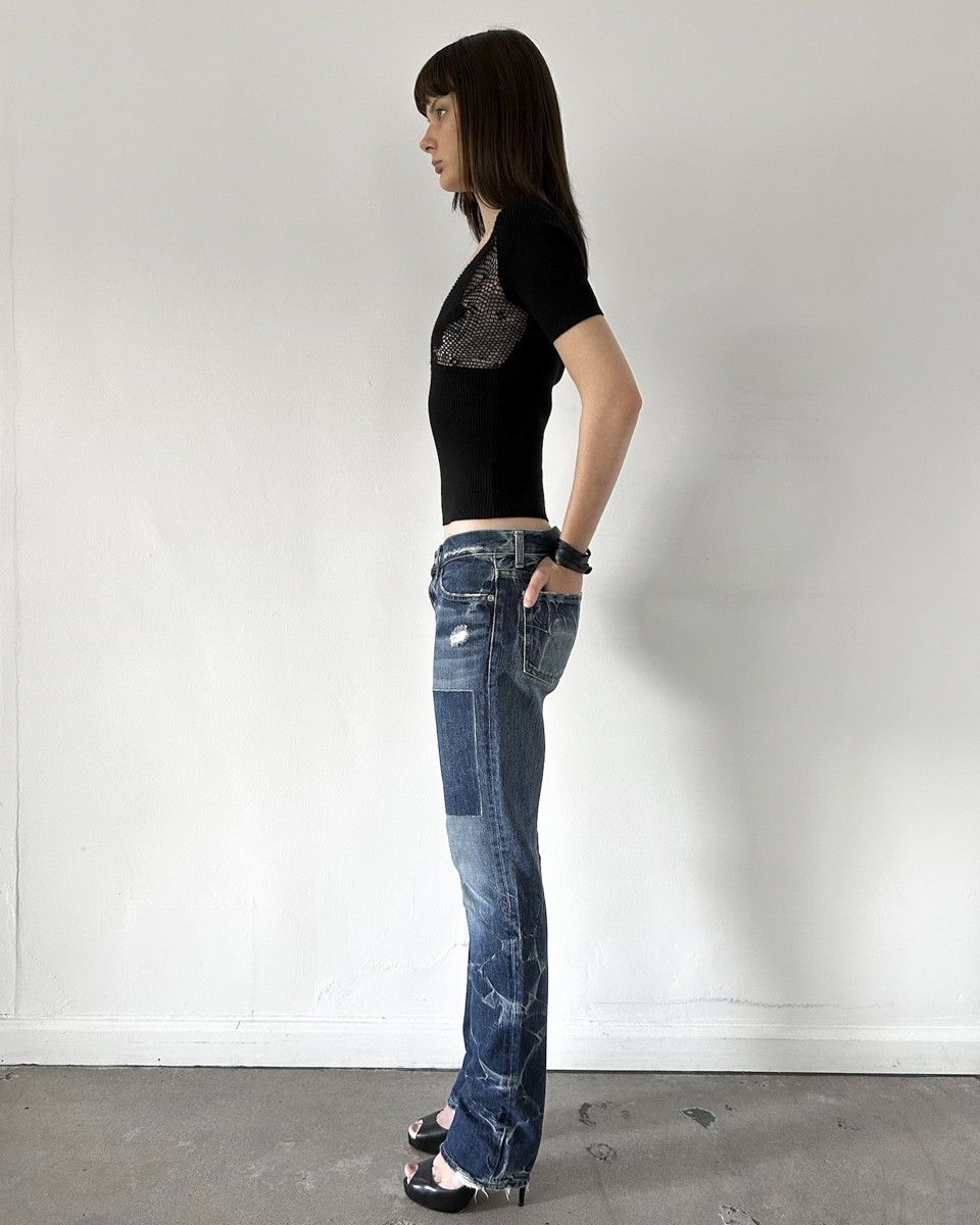 Hysteric Glamour Low-rise Denim