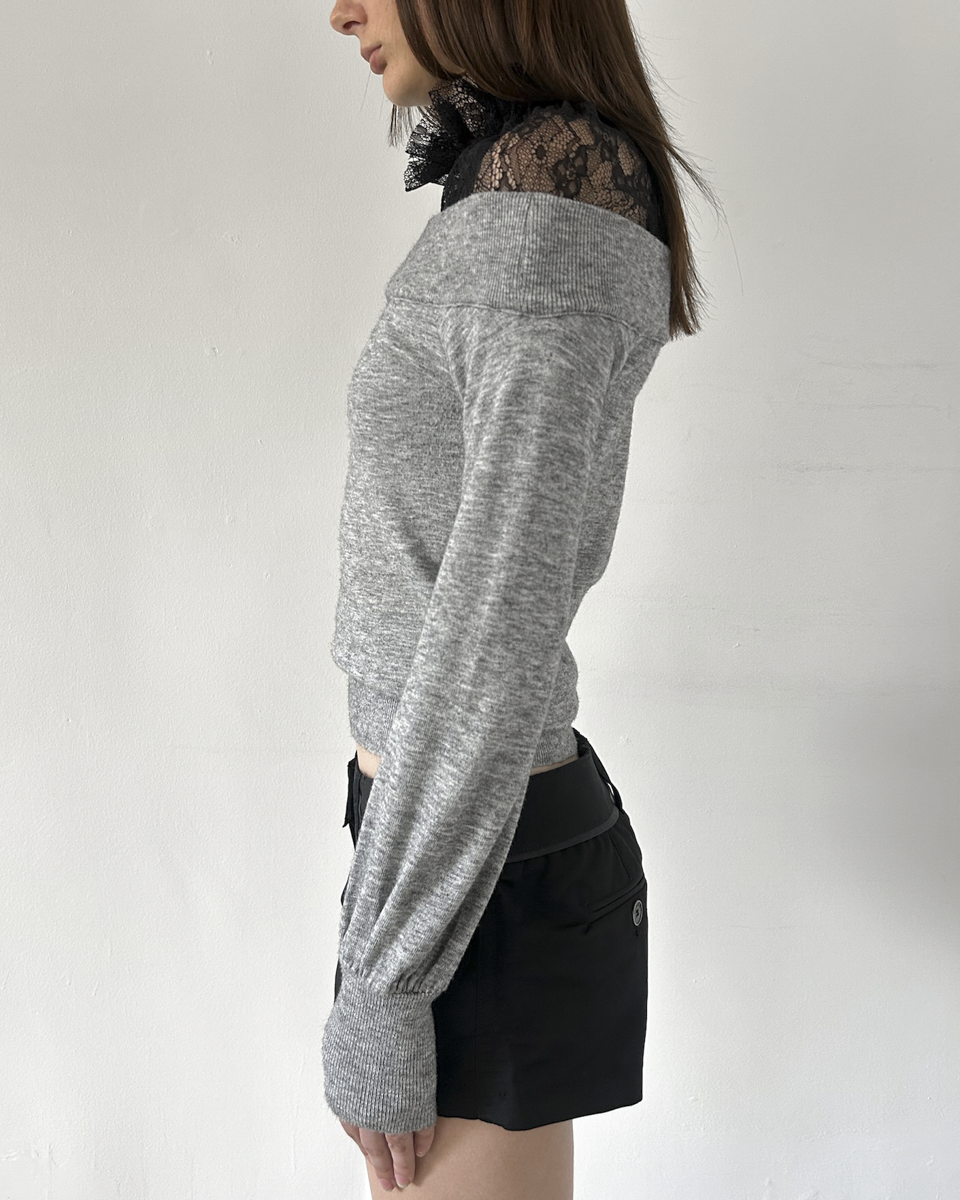 Denny Rose Lace Sweater