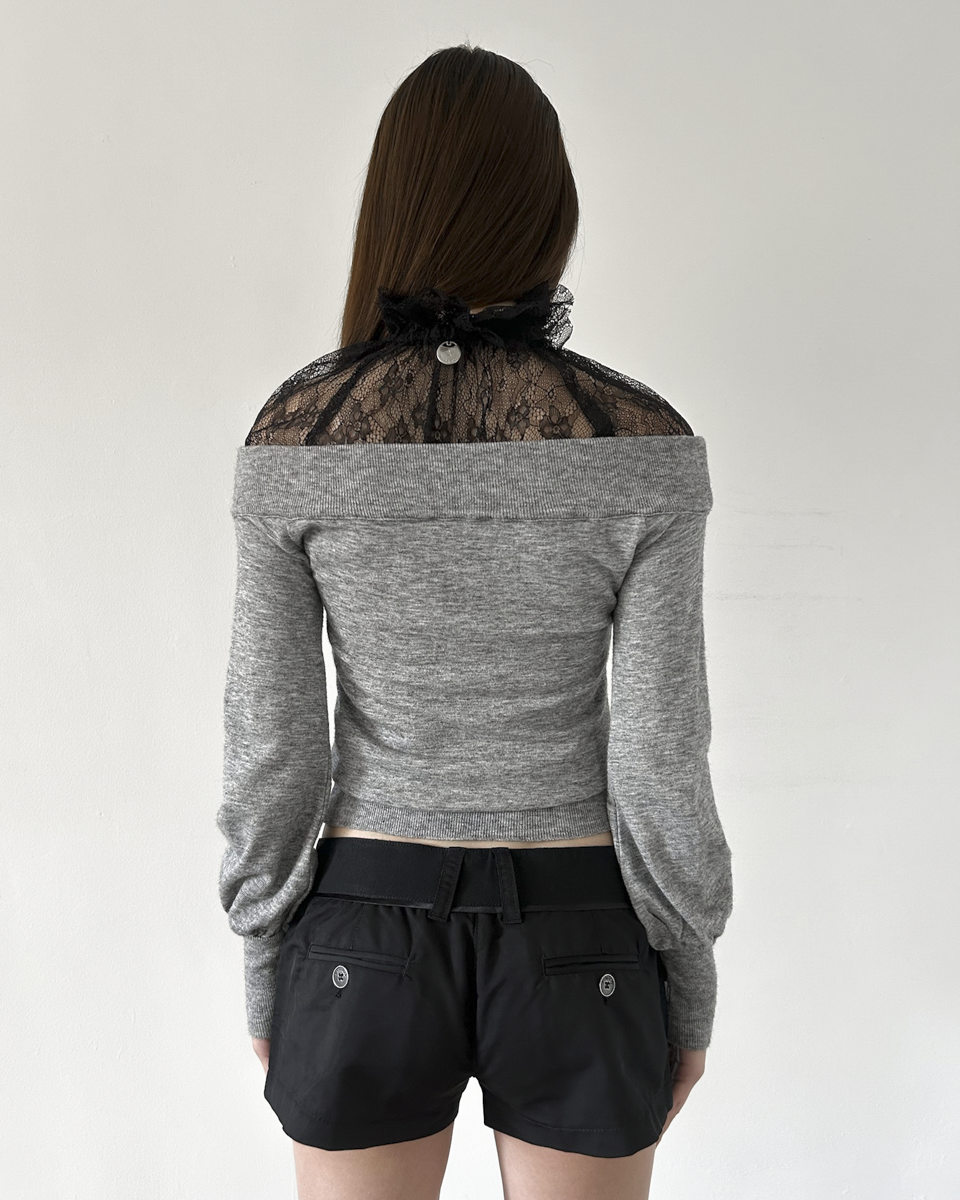 Denny Rose Lace Sweater