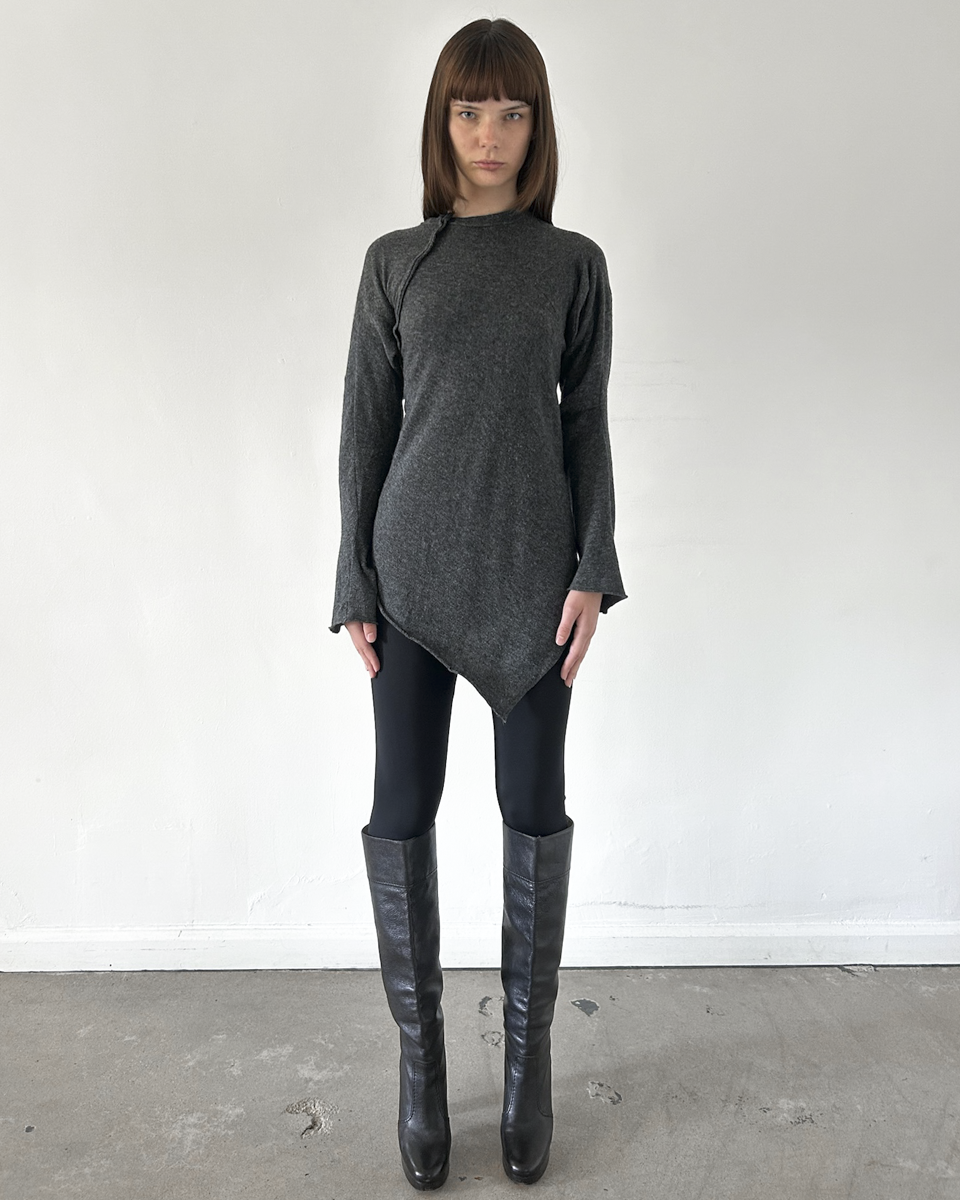 Comme des Garcons AW2002 Asymmetrical Sweater