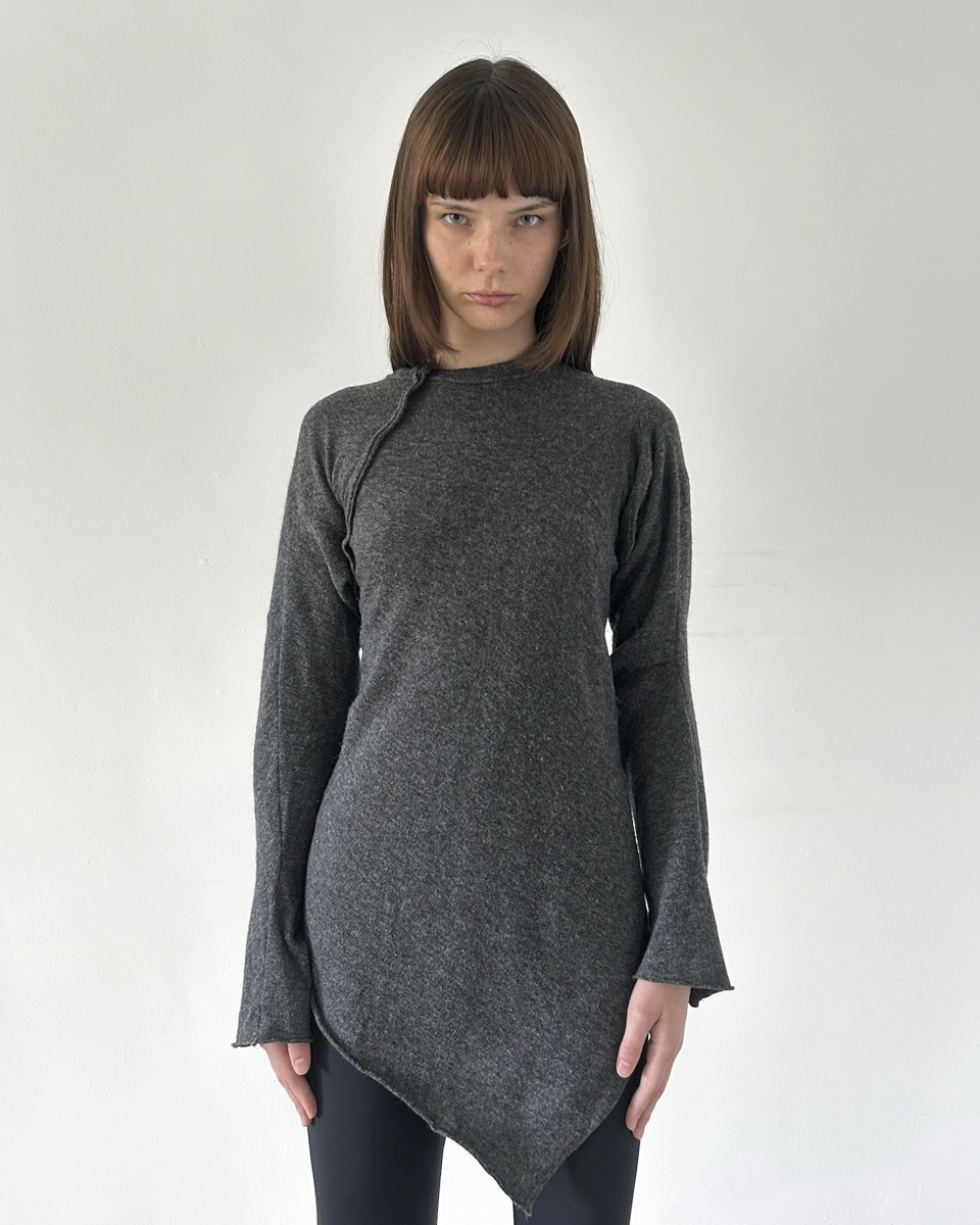 Comme des Garcons AW2002 Asymmetrical Sweater