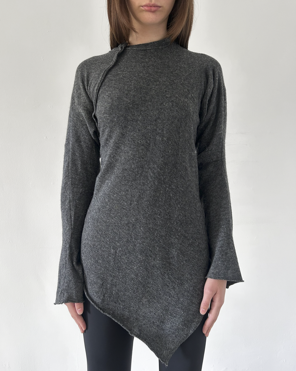 Comme des Garcons AW2002 Asymmetrical Sweater