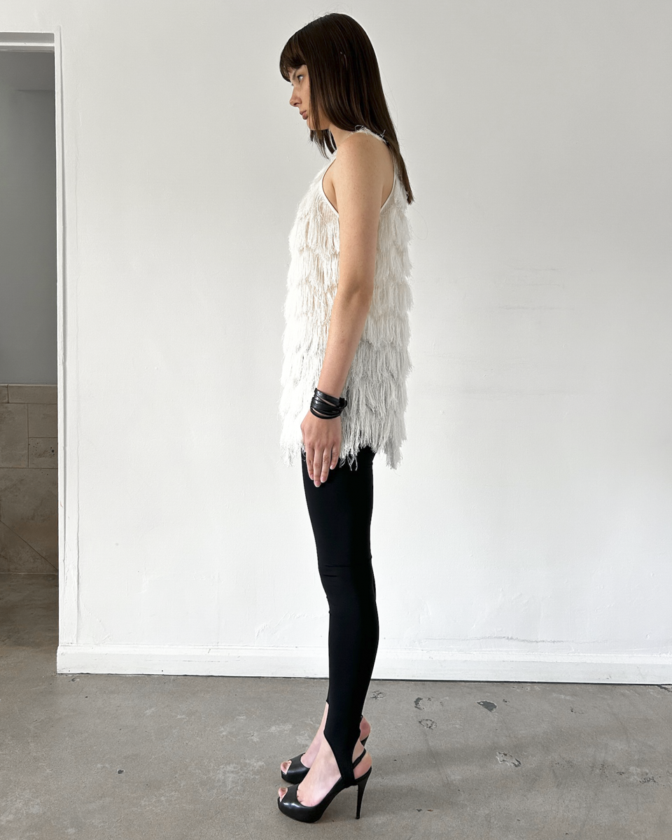 by Malene Birger Fringe Sleeveless Tunic