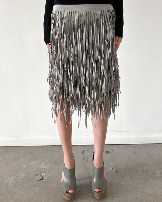 Brunello Cucinelli Fringe Skirt