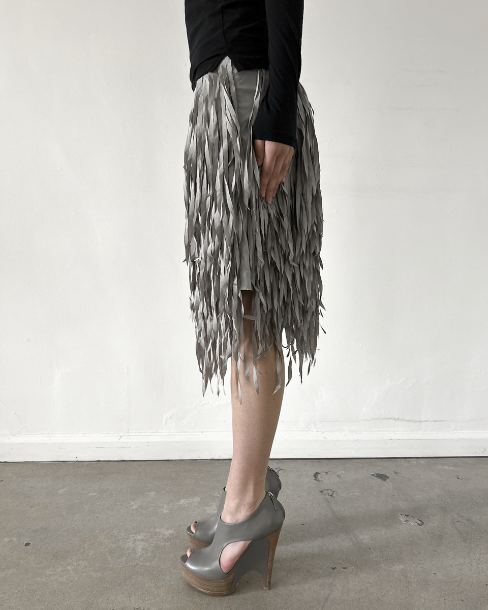 Brunello Cucinelli Fringe Skirt