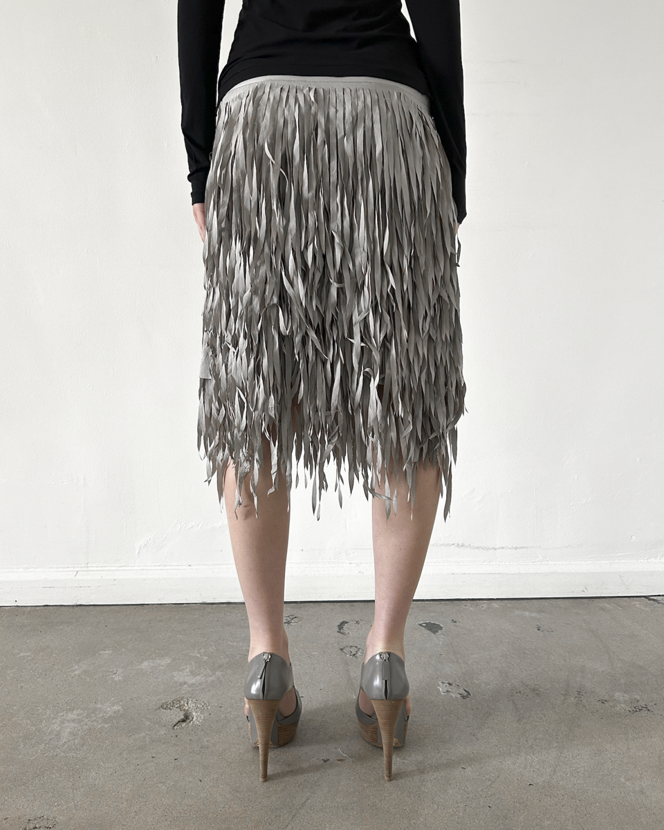 Brunello Cucinelli Fringe Skirt