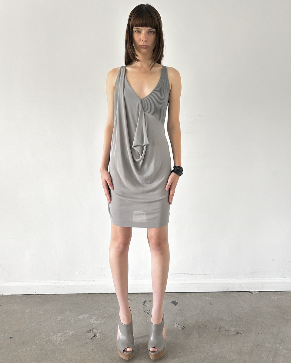 Costume National Draped Dress