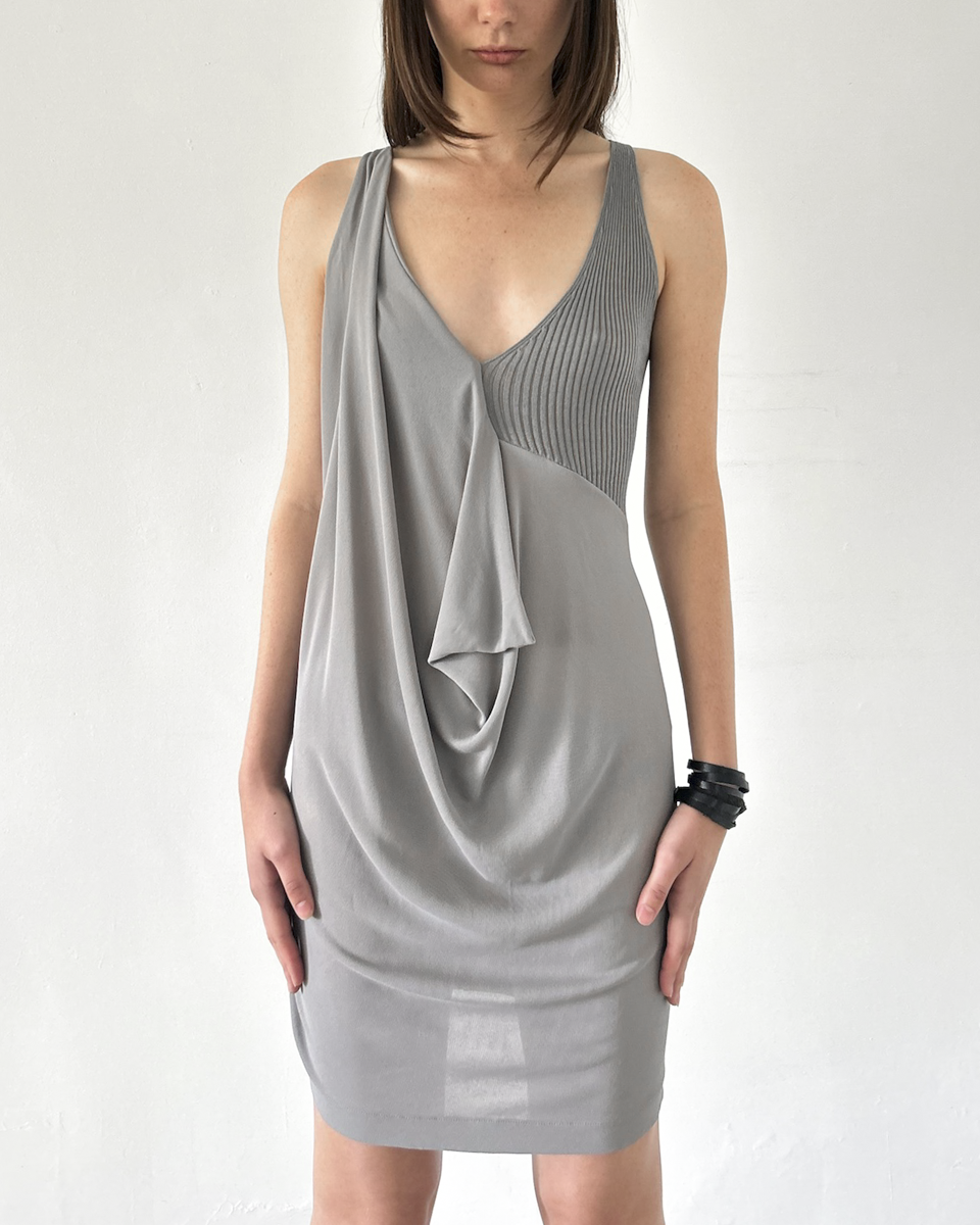 Costume National Draped Dress