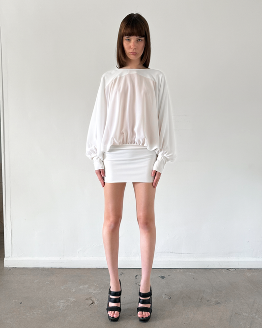 Junya Watanabe Comme des Garcons AW2009 Draped Mini Dress