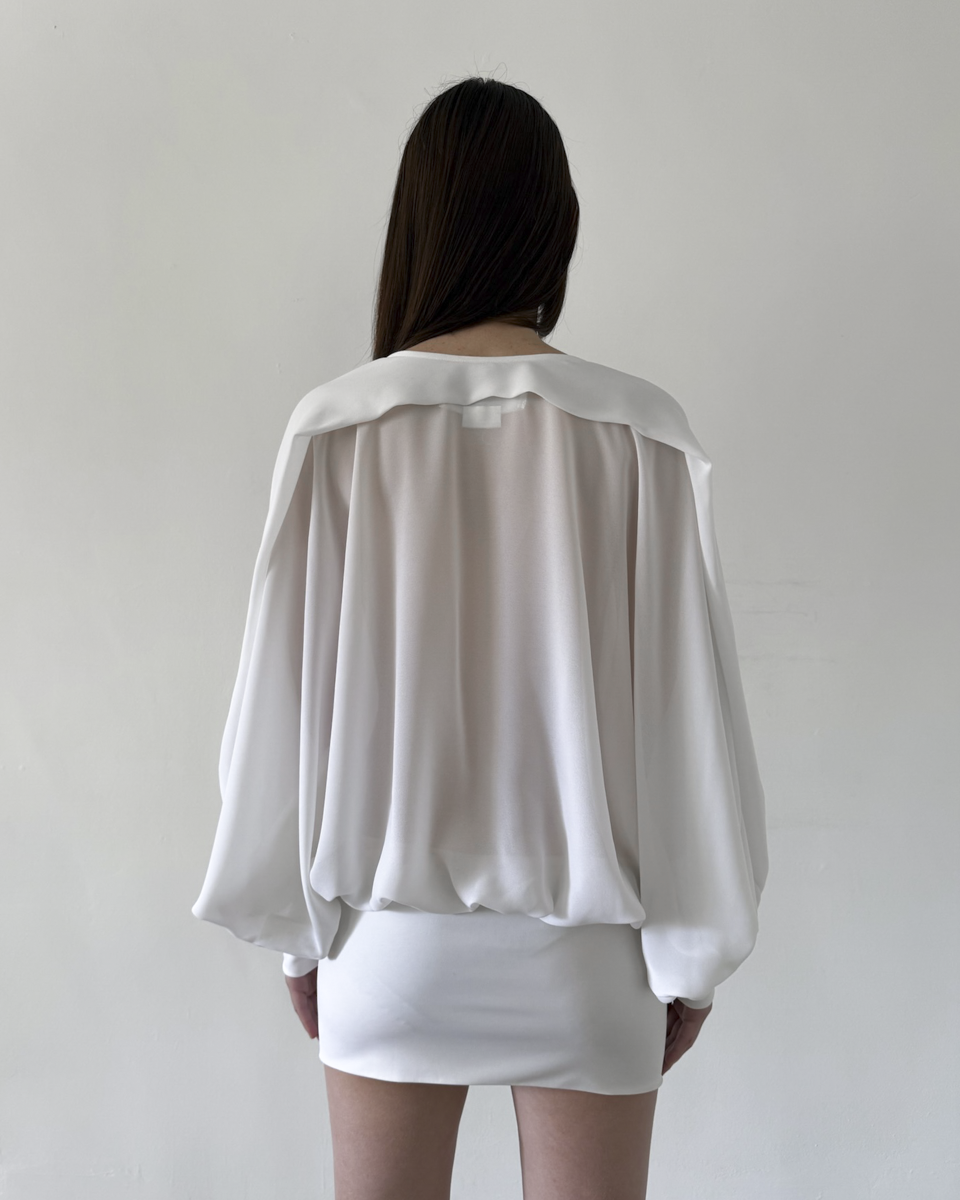 Junya Watanabe Comme des Garcons AW2009 Draped Mini Dress